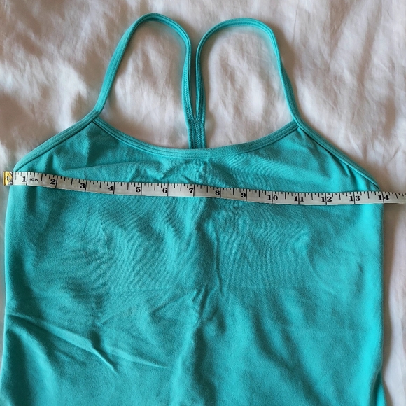 Lululemon Tiffany Green Flow Y Tank - Picture 5 of 6